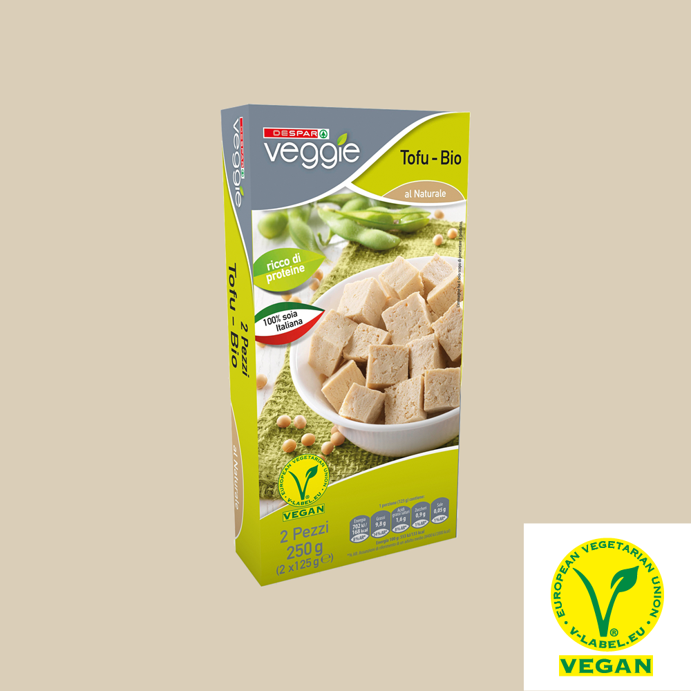 Tofu al naturale bio - V Label Italia