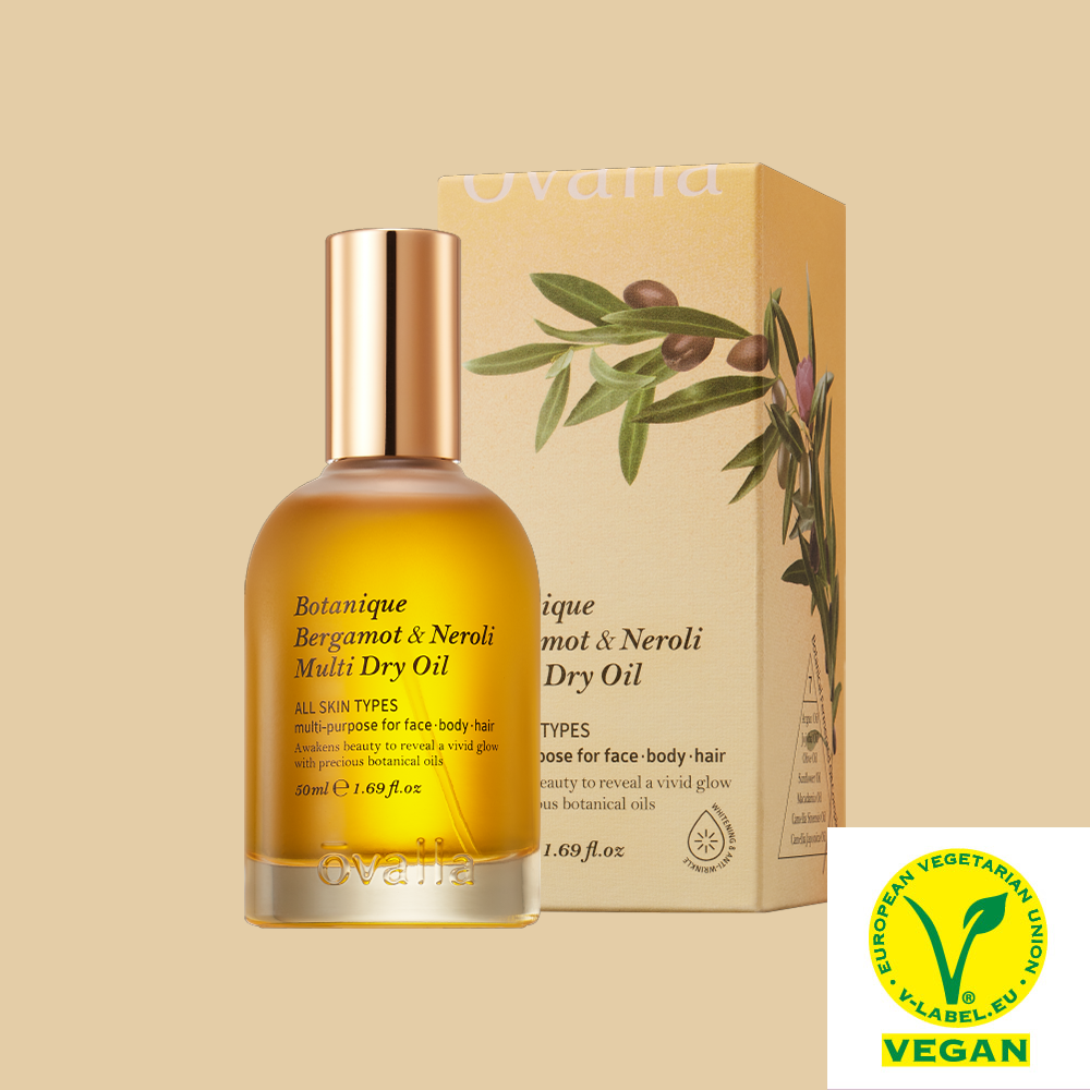 OVALLA BOTANIQUE BERGAMOT & NEROLI MULTI DRY OIL